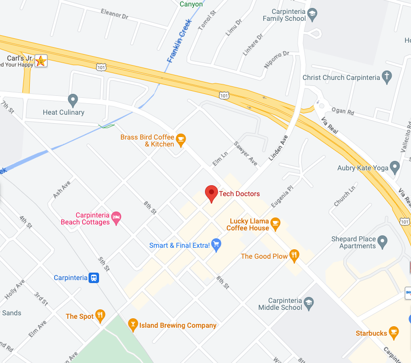 Tech Doctors-Google-Maps